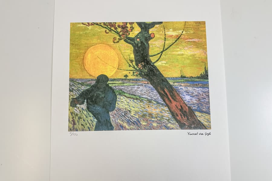 Lithografie nach Vincent Van Gogh, limitiert